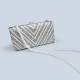 Thin silver bag womens rhinestone pearl dinner clutch - Memoo.com Thin silver bag womens rhinestone pearl dinner clutch - Memoo.com